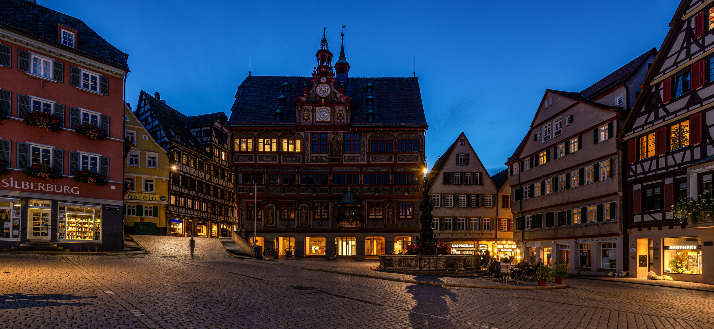 Das Rathaus in Tübingen