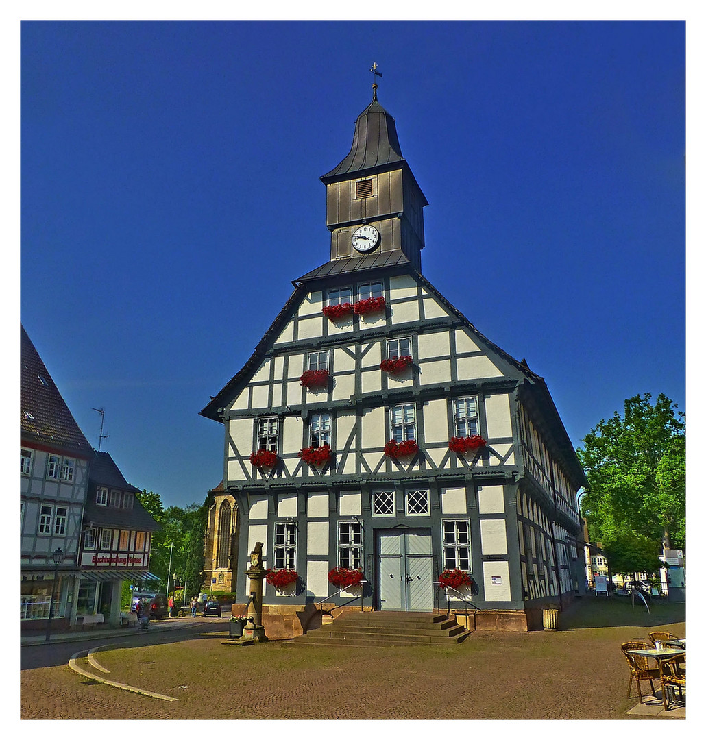 Das Rathaus in Uslar