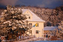 Das Rathaus in Vitte Hiddensee