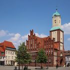 Das Rathaus in Wittstock/Dosse