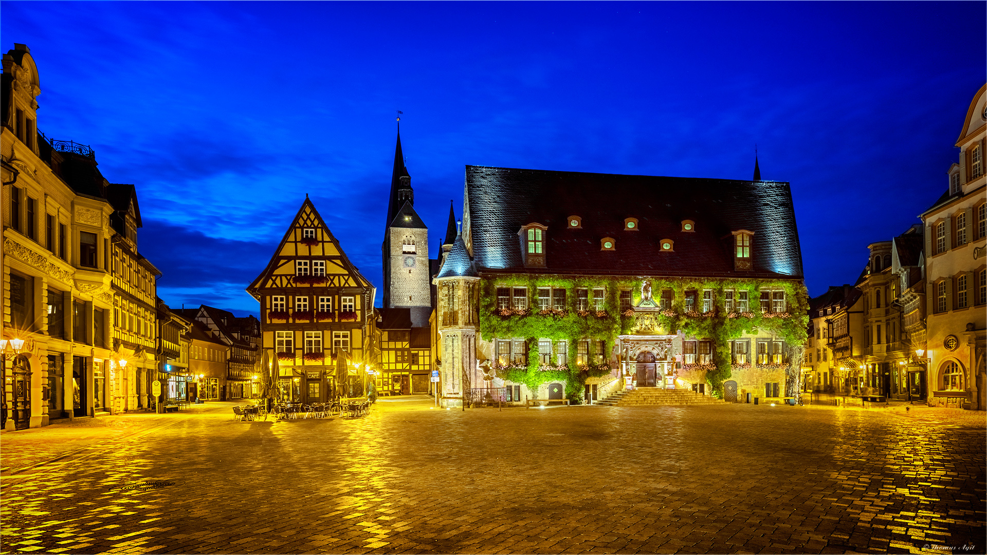 Das Rathaus Quedlinburg...