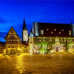 Das Rathaus Quedlinburg...