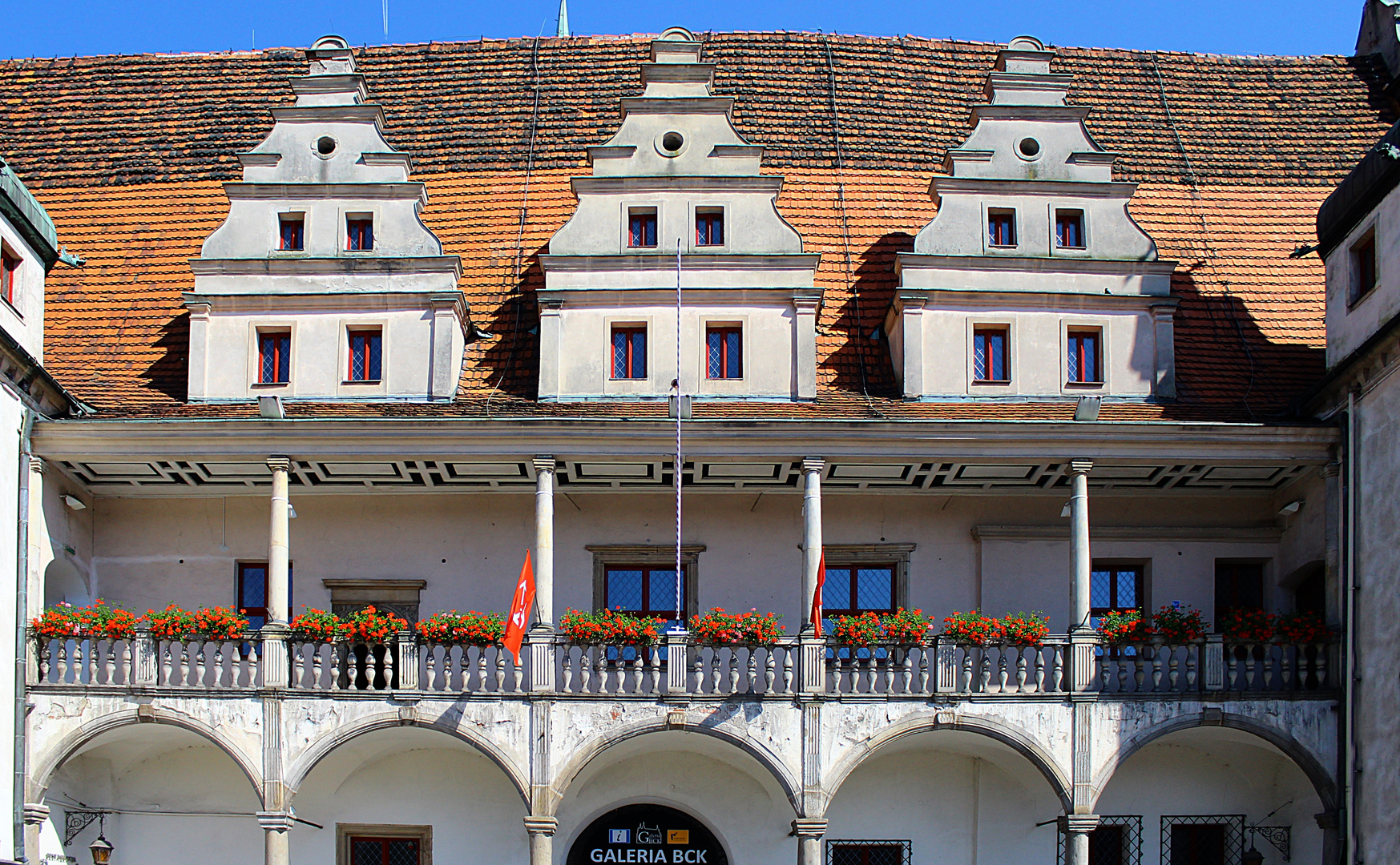 Das Rathaus von Brzeg ( Brieg)