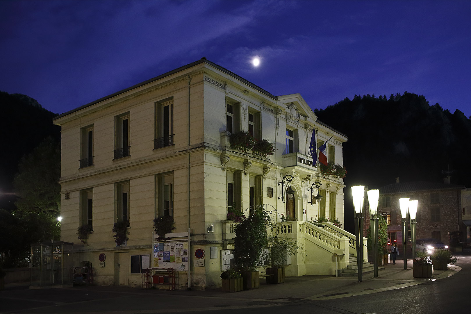 Das Rathaus von Castellane