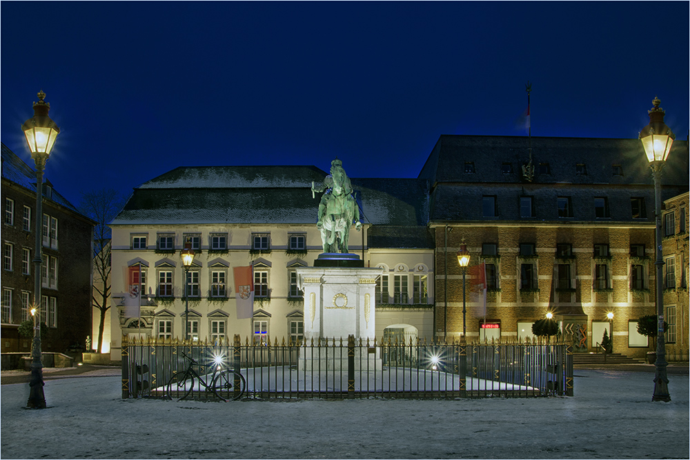 Das Rathaus von Düsseldorf