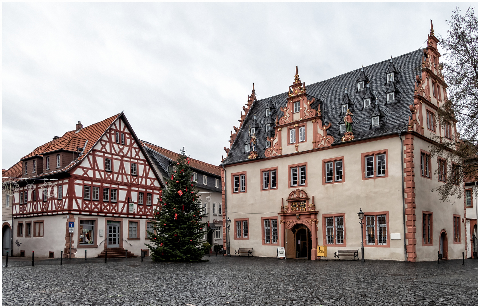 Das Rathaus von Groß-Umstadt