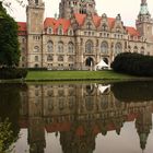 Das Rathaus von Hannover.