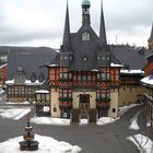 Das Rathaus von Hotel aus gesehen