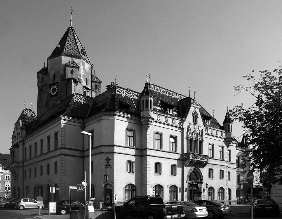 Das Rathaus von Korneuburg