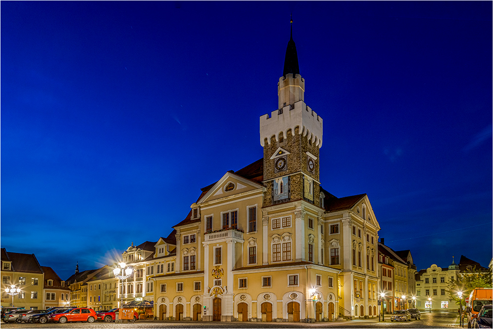 Das Rathaus von Löbau