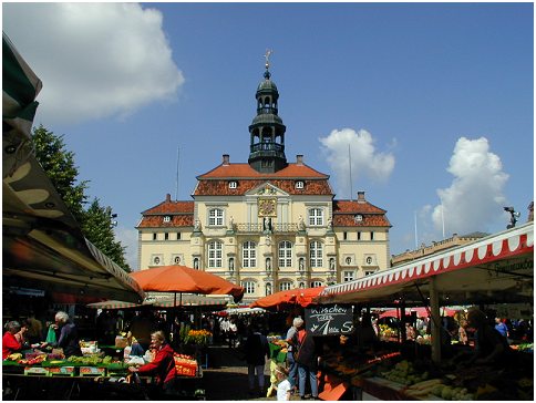 Das Rathaus von Lüneburg