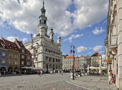 Das Rathaus von Posen (Poznan)