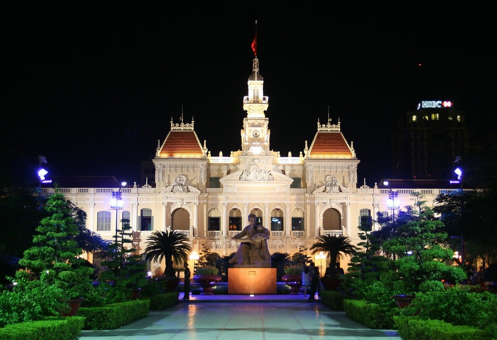 Das Rathaus von Saigon