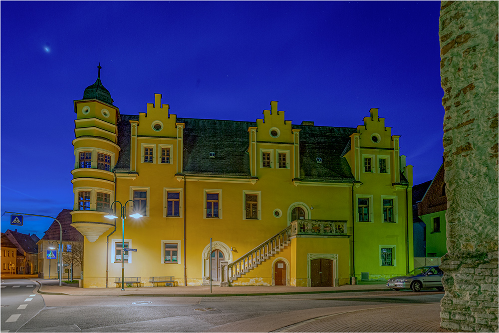 Das Rathaus von Sandersleben