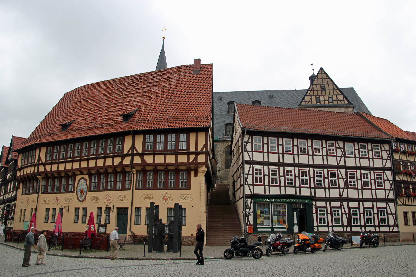 Das Rathaus von Stolberg / Südharz