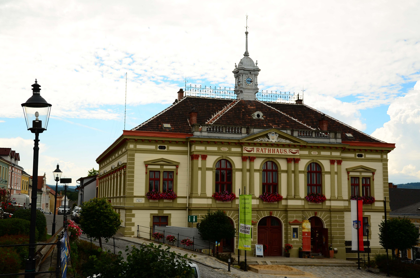 Das Rathaus von Weitra - Niederösterreich