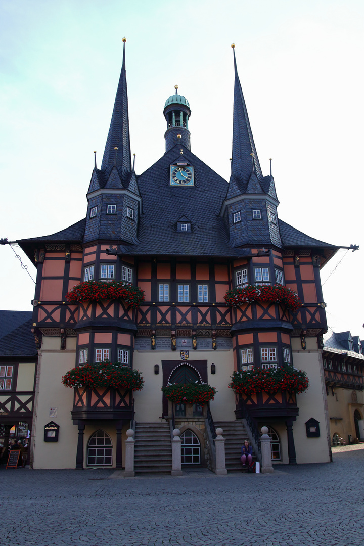 Das Rathaus von Wernigerode