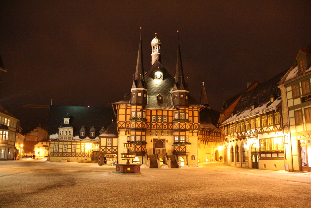 Das Rathaus von Wernigerode