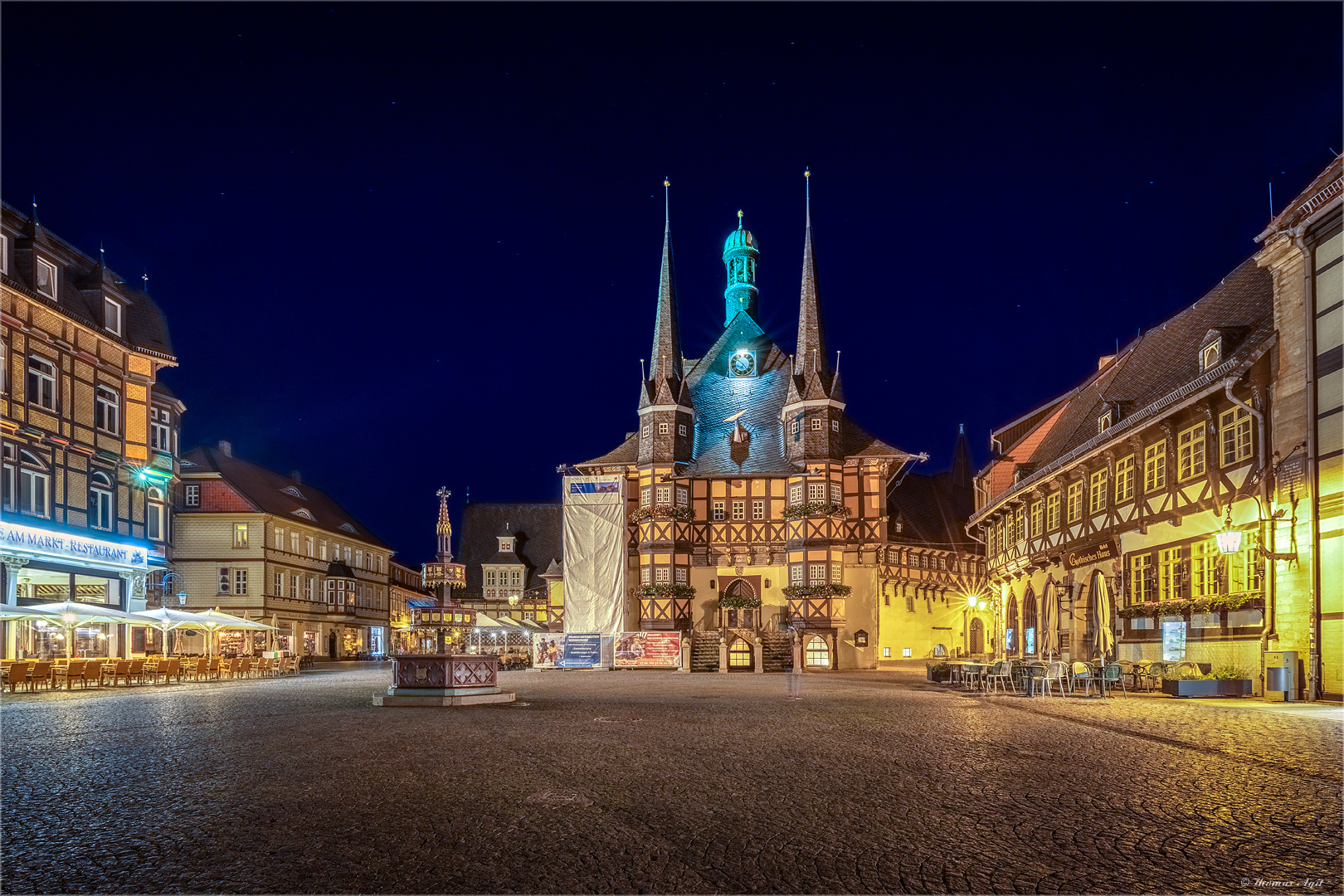 Das Rathaus Wernigerode...