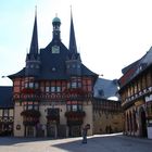 Das Rathaus Wernigerode aus einer anderen Perspektive