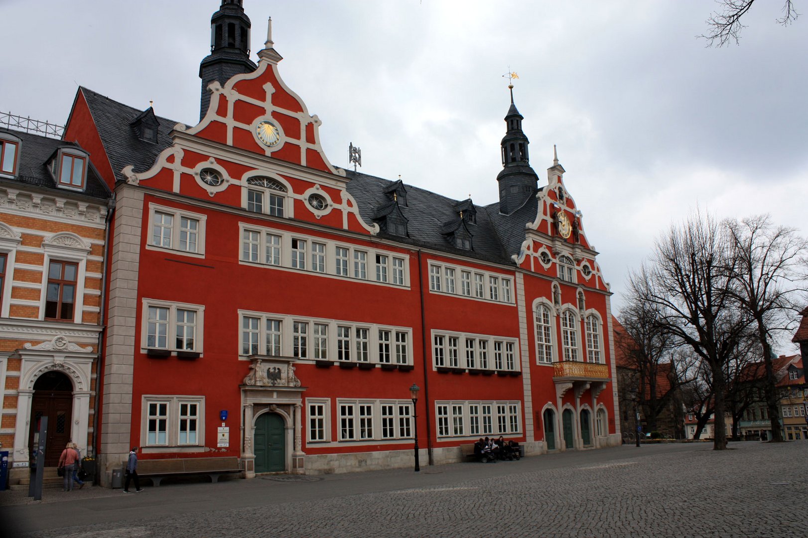 Das Rathaus zu Arnstadt