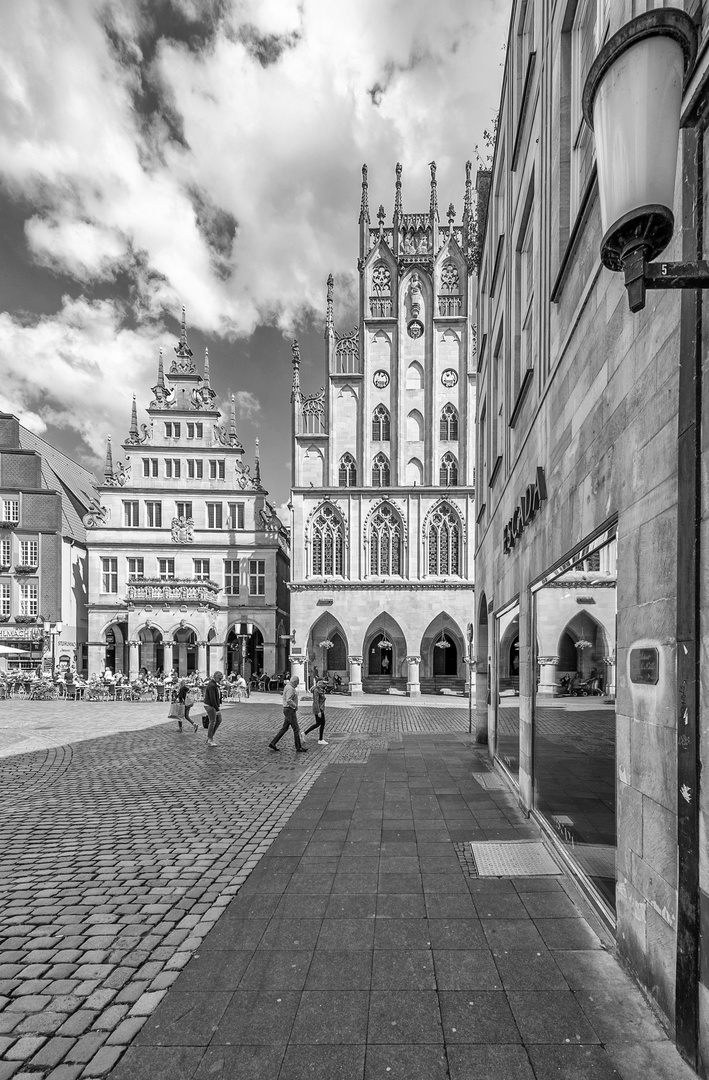 Das Rathaus zu Münster