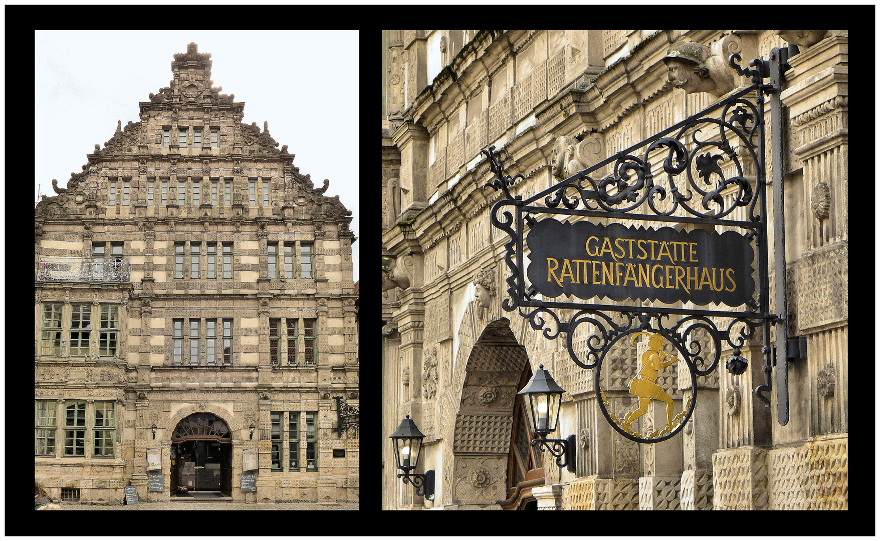 Das Rattenfängerhaus in Hameln