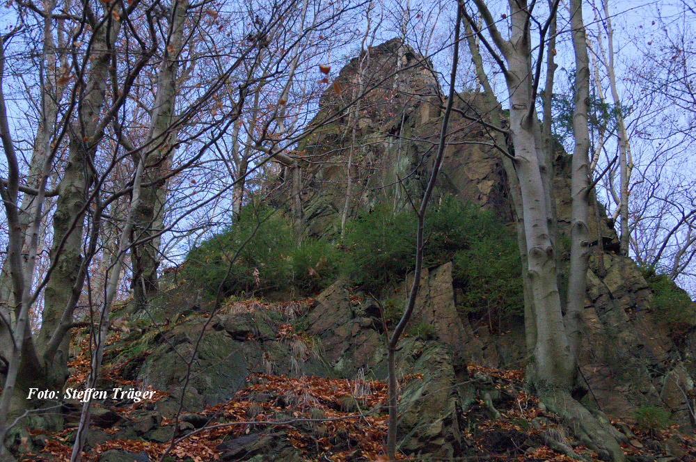 Das "Raubschloß" in Brandau /Erzgebirge