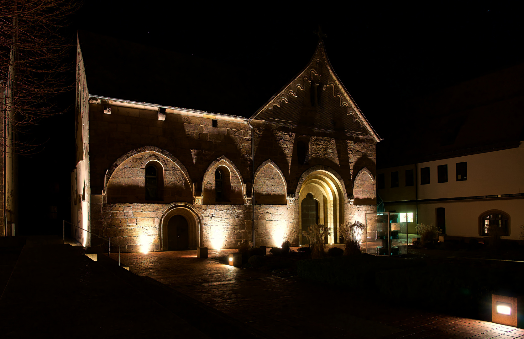 Das Refektorium des Klosters Heilsbronn 