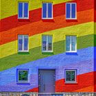 Das Regenbogenhaus in Selb (Oberfranken, Bayern)