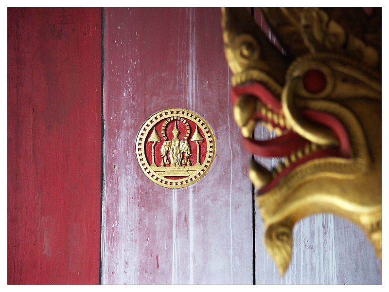 Das Reich Lane Xang im Wat Xieng Thong - Luang Prabang, Laos