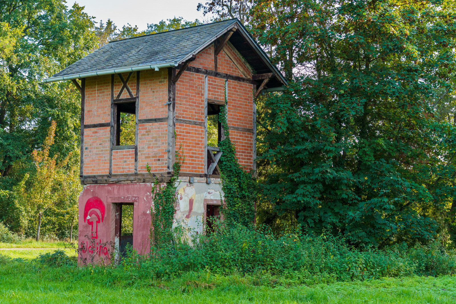 Das " Reißinselhaus" ...