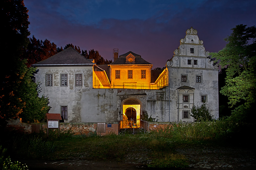 Das Renaissanceschloß Großmühlingen...