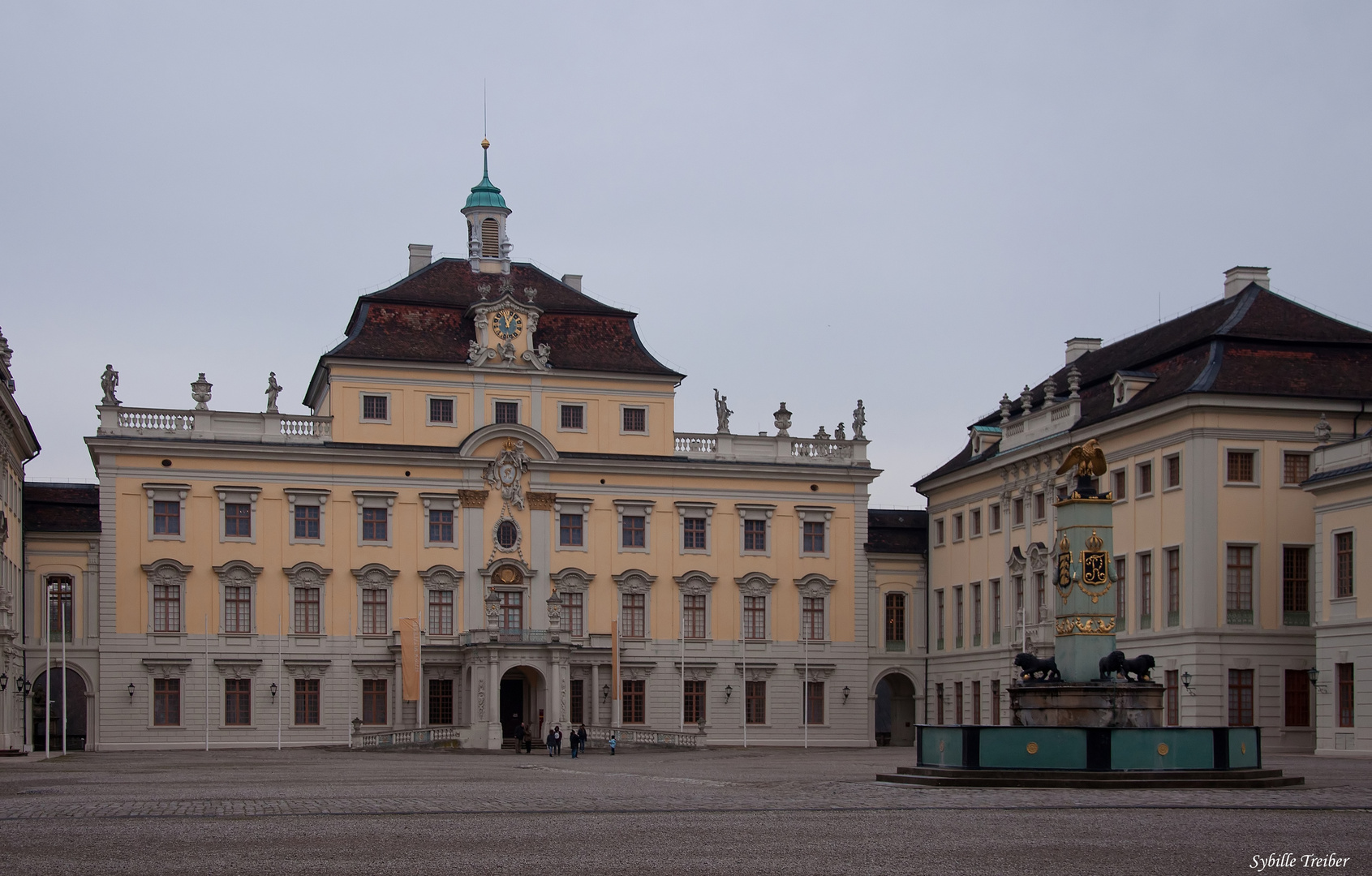 Das Residenzschloss in Ludwigsburg (2)