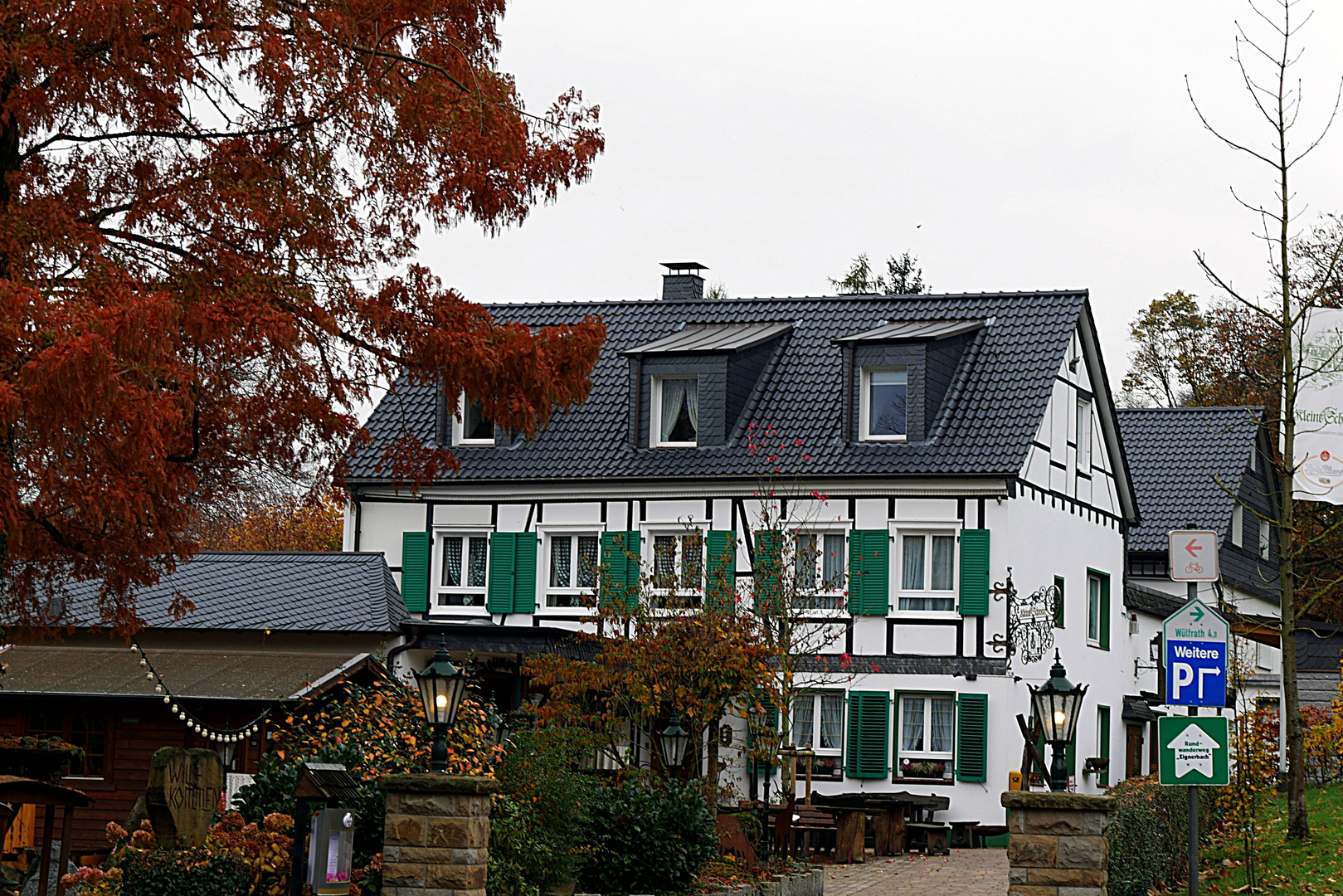 Das Restaurant "Kleine Schweiz" in Tönisheide lädt zum Verweilen ein