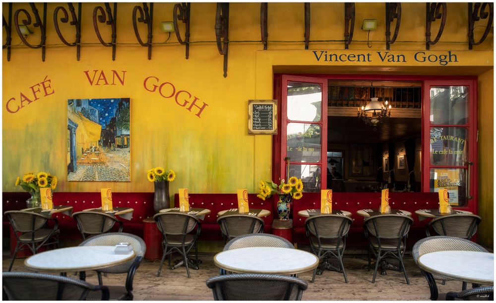 Das Restaurant Van Gogh...