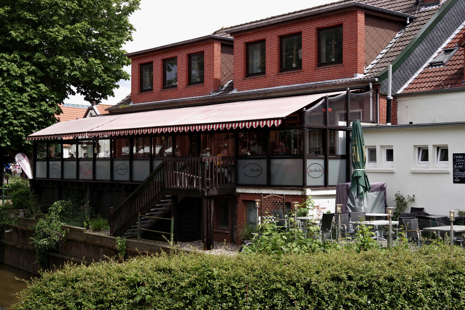 ..das Restaurante am Hafen