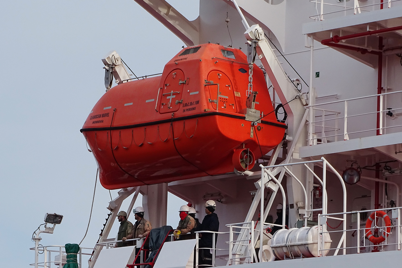 das Rettungsboot