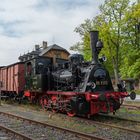 Das Rhönzügle im Bahnhof Fladungen