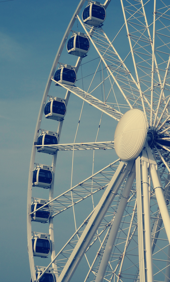 Das Riesenrad am Meer