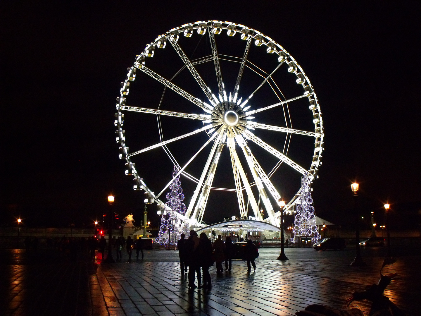 Das Riesenrad am Place de la Concorde