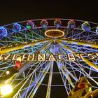 Das Riesenrad auf dem Weihnachtsmarkt