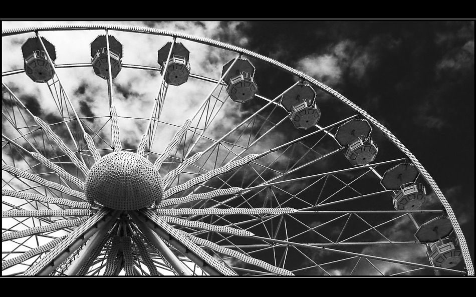 Das Riesenrad...