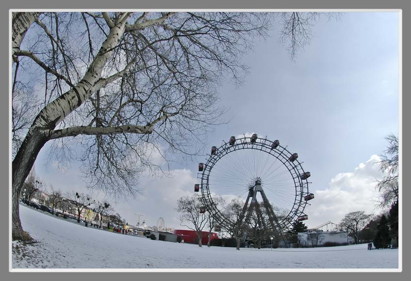 Das Riesenrad ganz klein