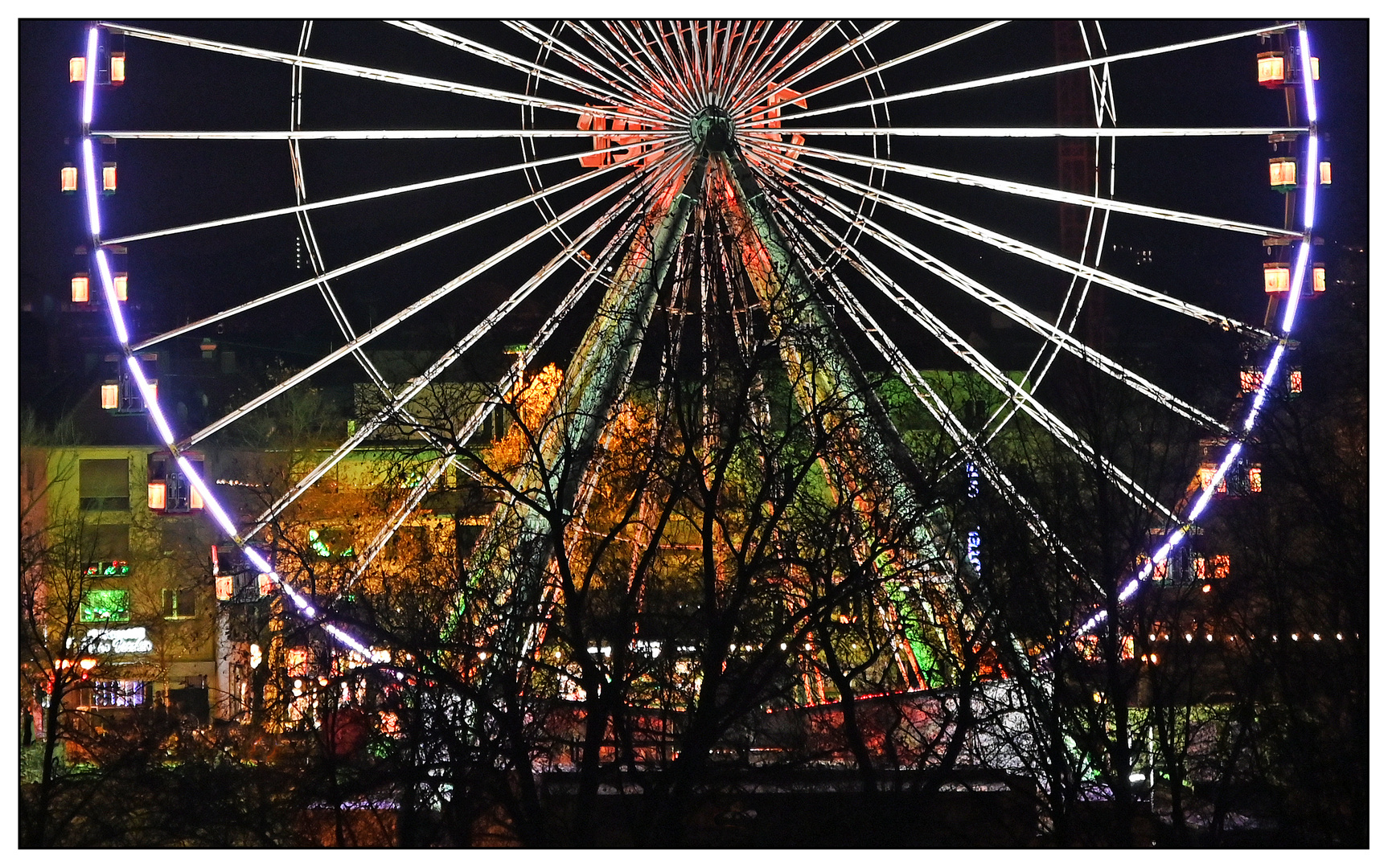 Das Riesenrad in Saarbrücken