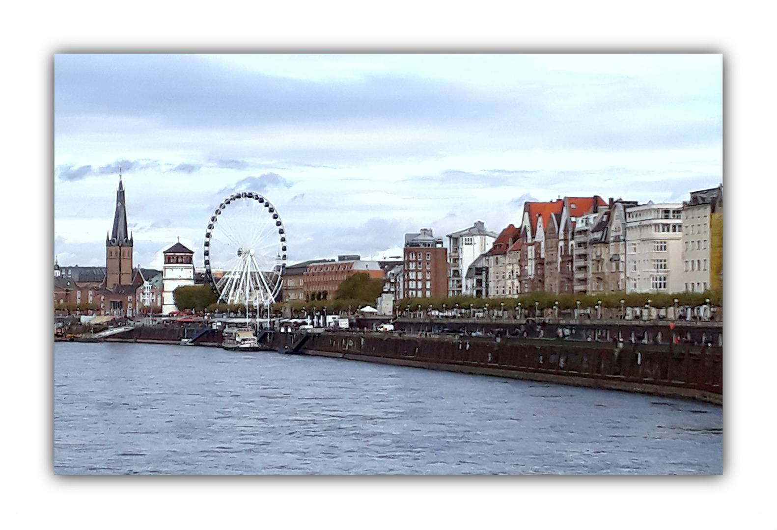 Das Riesenrad ist wieder da.