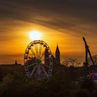 Das Riesenrad und die Türme...