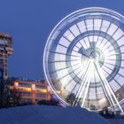 Das Riesenrad von Hi-sky in München