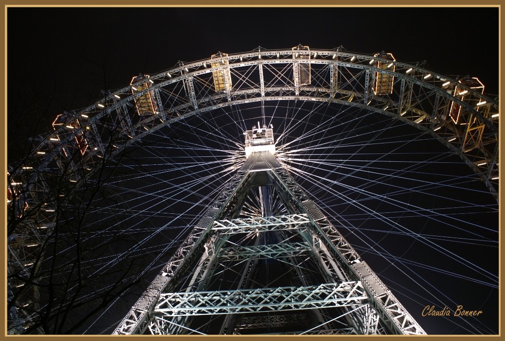 Das Riesenrad zittert vor Kälte...