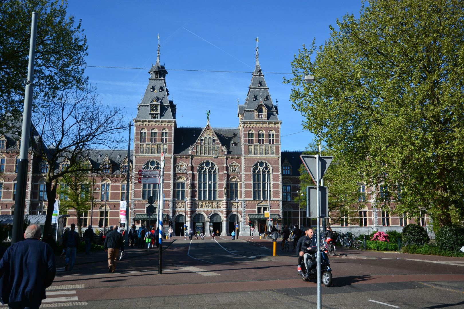 Das Rijksmuseum in Amsterdam